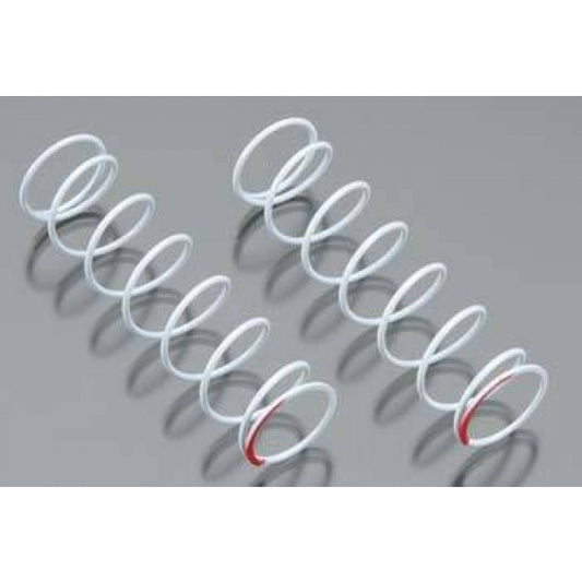 Team Durango Part #TD330458 Big Bore Shock Springs 65mm White Series Bordeaux (72gf/mm) (2pcs)