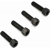 DU-BRO Part #575 6-32 x 1/2" Socket Head Cap Screws – Standard Black Oxide RC Hardware