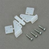 DU-BRO Part #107 1/2A Control Horns – Lightweight Nylon Control Horn Set
