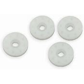 Tekno Part #TKR6735 Shock Piston Blanks (CNC Flat /Flat, 13mm, 4pieces) EB410