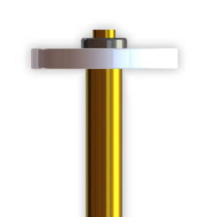 Tekno Shock Piston Blanks (CNC, Flat/Flat 16 Dimples) EB48 EB48SL ET48 MT410 - PowerHobby