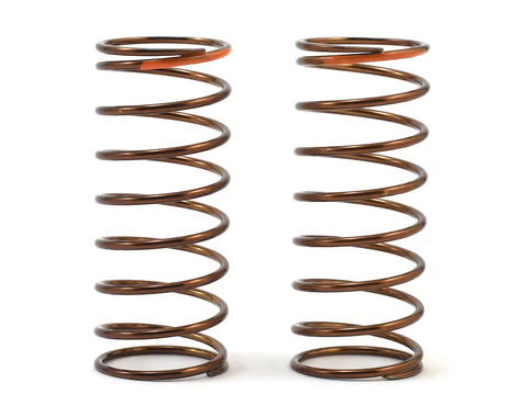 Tekno Part #7236 50mm Front Shock Spring Set (Orange - 4.21lb/in) (1.4x9.0)