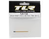 Team Losi Part #TLR-1129 22X G3 3x48.7mm Ti-Nitride Coated Shock Shaft