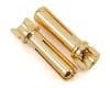 TQ Wire Part #TQW2506 4mm Narrow Top Male Bullet Connector (Gold) (2)