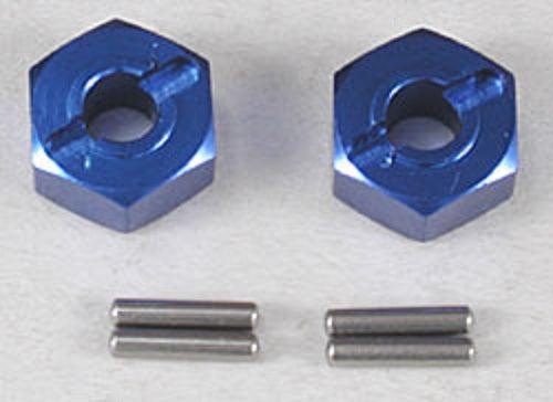 Traxxas 1654X Wheel Hubs Aluminum (2) Slash Jato 4-Tec - PowerHobby