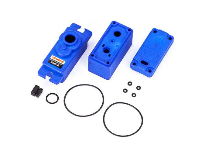 Traxxas 2081A Servo case /Gasket (For #2080A) 1/16 E-Revo 1/16 Summit 1/16 Slash - PowerHobby