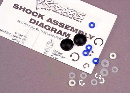Traxxas 2362 Shock Rebuild Kit T-Maxx Bandit Rustler Slash Revo - PowerHobby