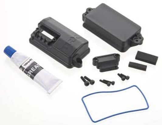 Traxxas 3628 Sealed Receiver Box Kit Slash 4X4 Rustler Stampede Bandit - PowerHobby