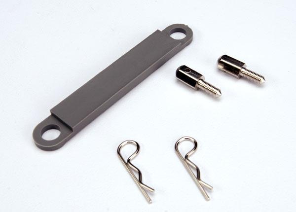 Traxxas 3727A Battery Hold Down Plate Bandit Rustler - PowerHobby
