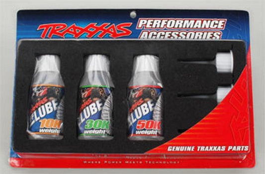 Traxxas 5136X Differential Oil Kit 10K 30K 50K T-Maxx XO-1 Revo Jato - PowerHobby