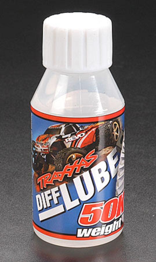 Traxxas 5137 Differential Oil 50K Weight Revo T-Maxx Slash Jato - PowerHobby