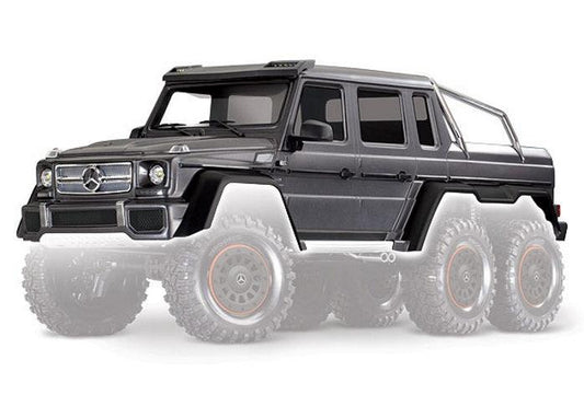 Traxxas 8825X Body Mercedes-Benz G 63 Complete (Matte Graphite Metallic) - PowerHobby