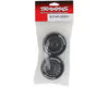 Traxxas Part #9374R Sticky 2.0" Response Pre-Mounted Tires w/Multi-Spoke Wheels (Satin Chrome) (2) (Front) (VXL)