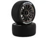 Traxxas Part #9375R Sticky 2.0" Response Pre-Mounted Tires w/Multi-Spoke Wheels (Satin Chrome) (2) (Rear) (VXL)