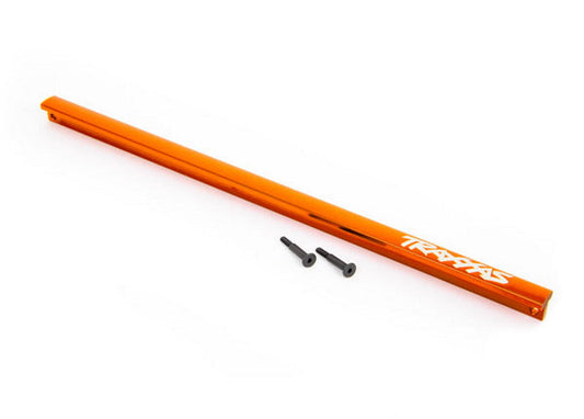 Traxxas 9523T Chassis brace (T-Bar) 6061-T6 aluminum Sledge Orange - PowerHobby