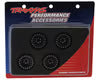 Traxxas Part #9881-BLK 1.0” Aluminum Wheels (Black) (4)