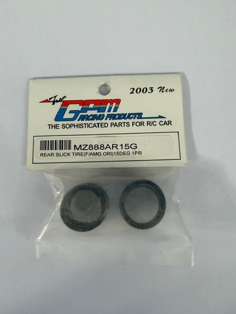 Team GPM Part #MZ888AR15G Rear Slick Tire (F/AMG Ori) 15 Deg 1pair 2003
