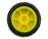 UpGrade RC Part #UPG-10011-Y Micro Spiker Pre-Mounted Front and Rear Carpet Tires for Losi® Micro-B (Yellow)