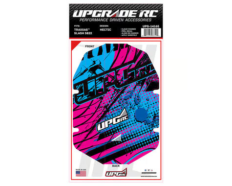 UpGrade RC Part #UPG-14165 Chassis Protector for Traxxas® Slash® 2WD (Hectic) (1)