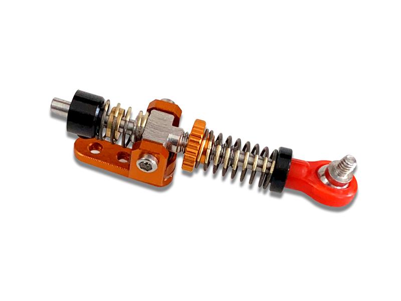 NEXX Racing NX-131 Dual-Spring Precision Bearing Center Shock, Orange